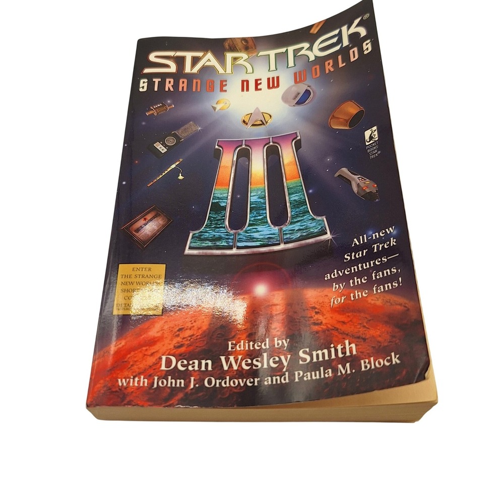 Star Trek Strange New Worlds III Anthology Paperback Dean Wesley Smith 2000